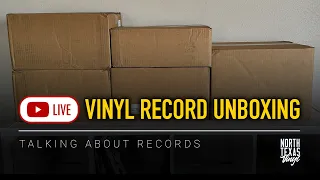 LIVE Vinyl Record Unboxing | Talking About Records