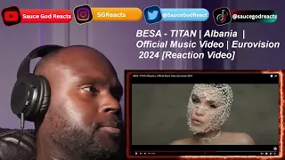 BESA - TITAN | Albania 🇦🇱 | Official Music Video | Eurovision 2024 | REACTION