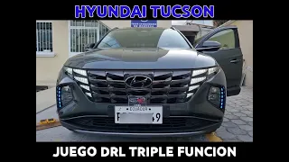 KIT DRL 3 FUNCIONES TUCSON 2022 / DRL DAYLIGHTS FOR TUCSON 2022