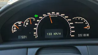 Mercedes CL55 AMG Kompressor, 60-250 km/h