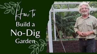 Building a no dig garden