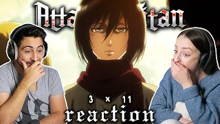 Attack on Titan 3x11 REACTION! | "Bystander"