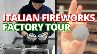 Italian Fireworks Factory Tour - We visited Giuliani Fireworks in Italy!