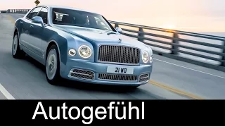 New Bentley Mulsanne Facelift EWB / Speed / normal 2017 Exterior/Interior preview neu