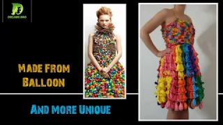 Unique Dress Design made From Recycled Materials   Amazing Craft Ideas – DIY Crafts Dress