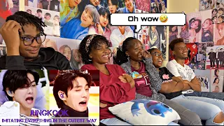 JUNGKOOK IMITATING EVERYONE & EVERYTHING IN CUTEST WAY COMPILATION | UPDATED VERSION (REACTION)