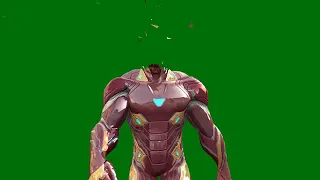 |Iron man| endgame neno tech. Suit up in new style green screen chroma key....