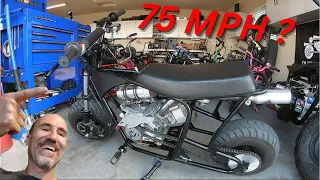 75 MPH minibike with one mod ?