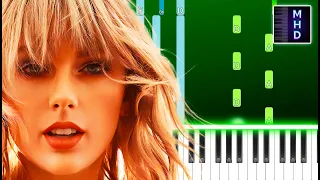 Taylor Swift - Haunted (Piano Tutorial Easy)