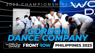 Cordon Dance Company | Team Division | FRONT ROW | World of Dance Philippines 2023 | #WODPH2023