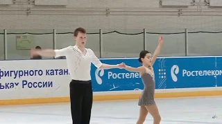 Alexandra Kagulina/Aleksei Porokhov(2006/2000), SP，2019.12.14 In memory of Rusakov