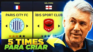 5 IDEIAS de TIMES para CRIAR no FIFA 22 ✅