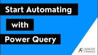 Start Automating your Excel Workbooks with Power Query (Webinar)