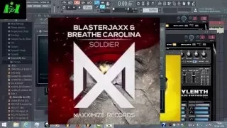 Blasterjaxx & Breathe Carolina - SOLDIER ( Fl Studio Remake + FREE FLP )