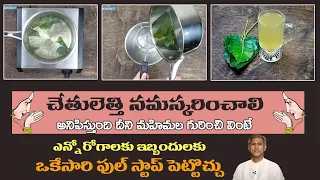 Drink to Cleans Stomach | Boosts Immunity |  Bacteria | Raavi Aaku | Dr. Manthena's Health Tips