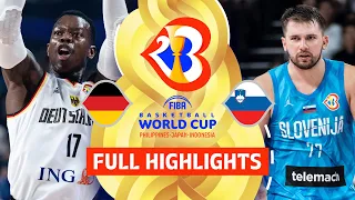 Germany 🇩🇪 vs Slovenia 🇸🇮 | Full Game Highlights | FIBA Basketball World Cup 2023