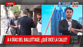 📢 Javier Milei vs. Sergio Massa: la calle opina