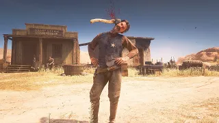 Red Dead Redemption 2 - Brutal Ragdoll Kills & Funny Moments - No Mercy [Vol 71]