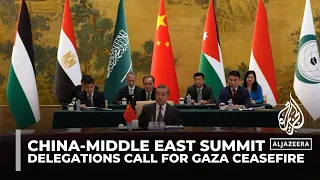 China-Middle East summit: Arab & Muslim delegations call for immediate Gaza ceasefire