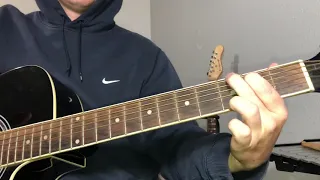 I did Acid with Caroline - Daniel Johnston Guitar lesson + Tutorial