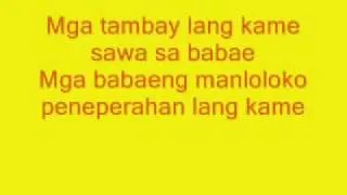 Mga Tambay Lang Kami With Lyrics.mp4