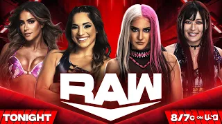 RAW: Raquel Rodriguez & Aliyah Vs Dakota Kai & IYO Sky #RAW #WWE2K22 #WWE