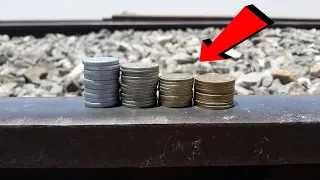 TRAIN VS COINS: SLOW-MOTION