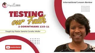 Testing Our Faith, 2 Corinthians 13:5–11 - Sunday School Review International