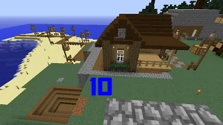 Minecraft: Construindo nossa aventura #10 Ate que fim a casa!