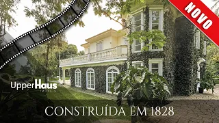 Mansão cenário de FILMES e NOVELAS à venda no Rio! Localização dos sonhos!