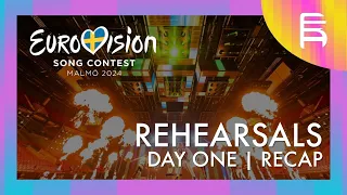 Eurovision 2024 Rehearsals - Day One (Recap)