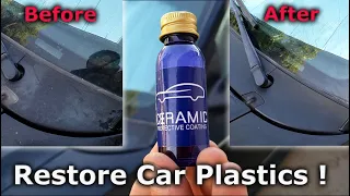 How to Restore Faded Car Plastic and Dulled Convertible Roof Tops