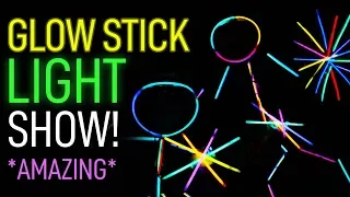 AT-HOME GLOW STICK SHOW! *Amazing*