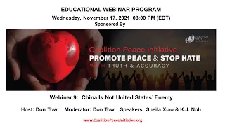 China Is Not the United States' Enemy w/ Sheila Xiao & KJ Noh - Series on the US & China (Week 9/9)