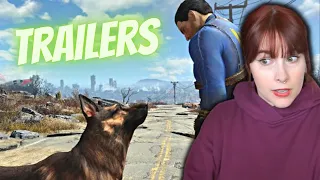 Reacting to all FALLOUT trailers!