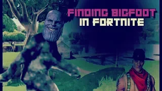 HUNTING BIGFOOT - (fortnite)