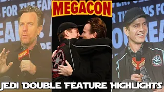 Jedi Double Feature Panel with Ewan McGregor and Hayden Christensen at Megacon 2024