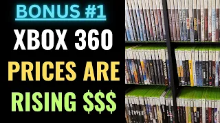 Xbox 360 Game Prices are EXPLODING $$$ BONUS Ep 1 | 69 Xbox 360 Game Price Predictions! #xbox360