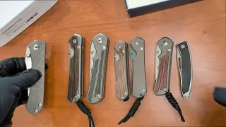 Chris Reeve Knives Comparison!  ALL folders reviewed!  Find the one for you!