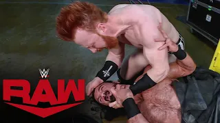 Sheamus blindsides Drew McIntyre backstage: Raw, Mar. 8, 2021