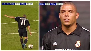 The Day Ronaldo 🇧🇷 Destroyed Manchester United | Standing Ovation from United Fans