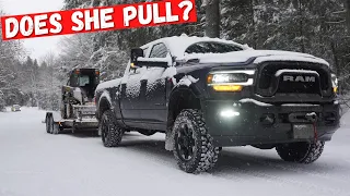 RAM 2500 Power Wagon 6.4 HEMI Towing Test | BETTER Then You Think!!