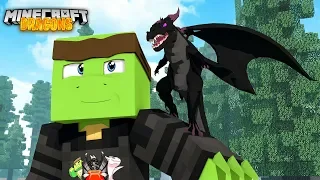 ADOPTING  a DANGEROUS BABY DRAGON! - Minecraft Dragons S2