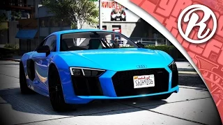 [GTA5] IS DIT DE SNELSTE AUTO IN GTA 5 (Audi R8)?! - Royalistiq