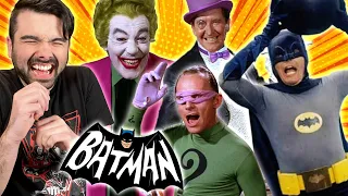 BATMAN IS MY NEW FAVOURITE MOVIE! Batman 1966 Movie Reaction! MUST SEE! SO CAMPY BUT AMAZING
