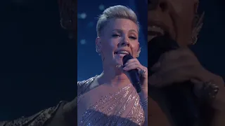 P!nk honors Olivia Newton-John with 'Hopelessly Devoted To You' at the 2022 AMAs