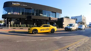 CAMARO AMARELO DO CIRCO FERRARI EM TIJUCAS