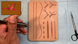 Dr. Azad's Surgery Basics: Three Point Suture