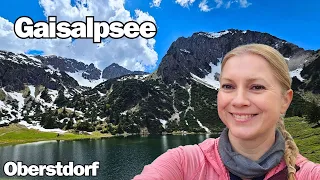 Spektakuläres Naturwunder Gaisalpsee | Wandern in Oberstdorf wird zum Erlebnis | Allgäuer Alpen