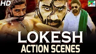 Lokesh Best Action Scenes | Mandya Star | Action Hindi Full Dubbed Movie